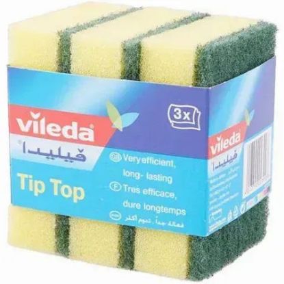 Picture of Vileda Tip Top Sponge Scourer 1pc