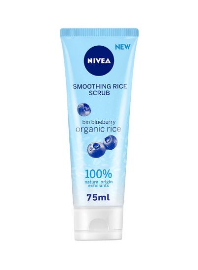 Picture of Nivea Face Smoothing Rice Scrub With Bio Blueberry 75ml