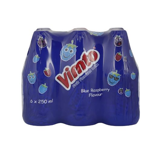 Picture of Vimto Blue Raspberry Drink in Pet Bottle, 6 x 250ml