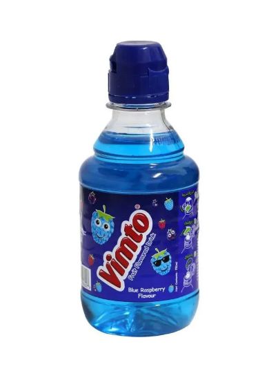 Picture of Vimto Fruit Blue Raspberry Flavoured Drink 250ml