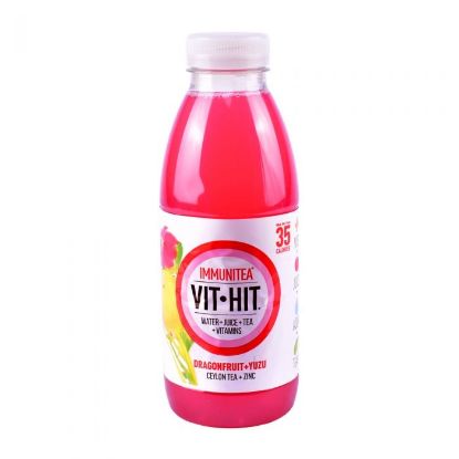 Picture of Vit Hit Drink Immunitea Dragonfruit Yuzu 500ml