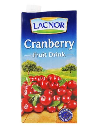 Picture of Lacnor Cranberry Fruit Drink, 1ltr