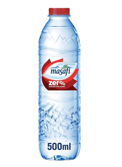 Picture of Masafi Zer % Sodium Free Bottle Drinking Water 500ml