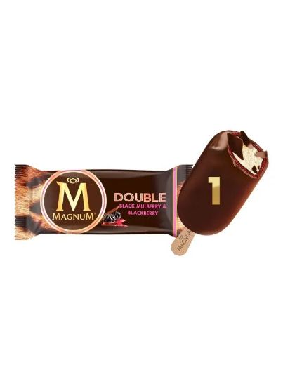 Picture of Magnum Double Black Mulberry And Blackberry Ice Cream 95ml