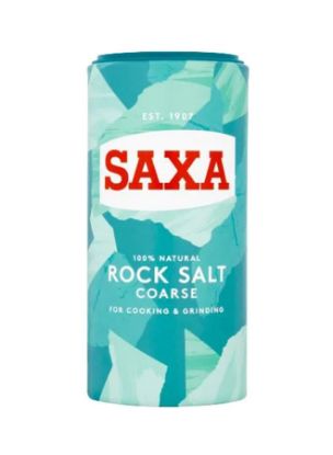 Picture of Saxa 100% Natural Rock Salt Coarse For Cooking & Grinding 350gm