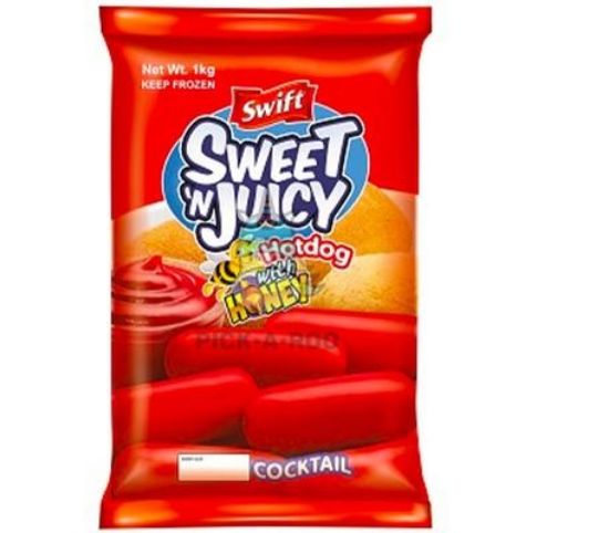 Picture of Swift Frozen Hotdog Sweet & Juicy Cocktail 1kg