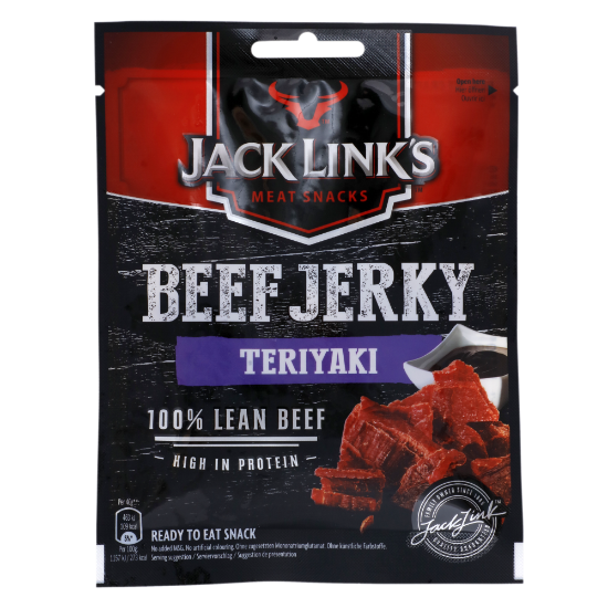 Picture of Jack Links Meat Snacks Jerky Beef Teriyaki 40gm