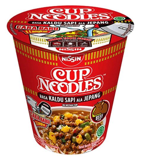 Picture of Nissin Cup Noodles Japanese Beef Flavor 66gm