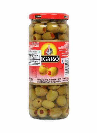 Picture of Figaro Green Olives Pimento 285gm