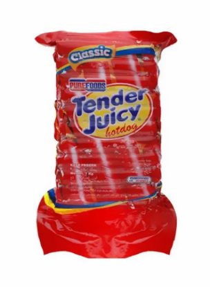 Picture of Purefood Tender Juicy Hotdog 1Kg