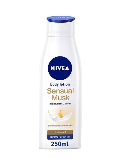 Picture of Nivea Body Lotion Sensual Musk Moisturizes & Cares 250ml