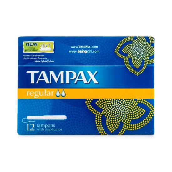 Picture of Tampax Regular with Applicator 12's