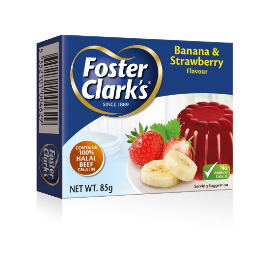 Picture of Foster Clark's Jelly Dessert Strawberry Flavour, 85gm