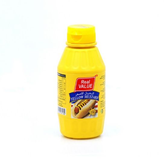 Picture of Real Value Yellow Mustard Sauce 9oz