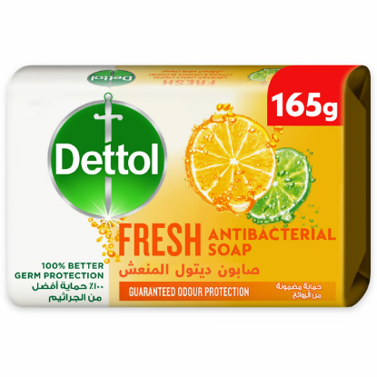 Picture of Dettol Soap Bar Fresh Antibacterial 165gm