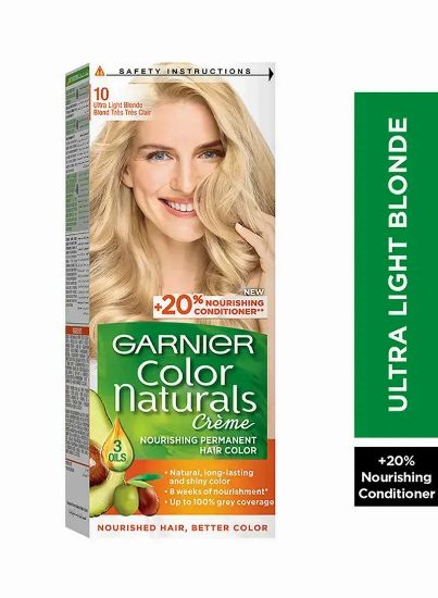 Picture of Garnier Naturals Hair Color Crème #10 Ultra Light Blonde 1pc