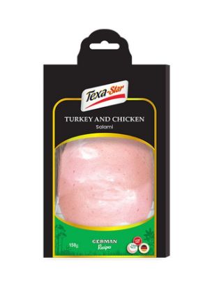 Picture of Sibel Texa-Star Turkey & Chicken Salami Sliced 200gm