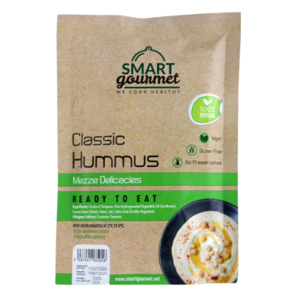 Picture of Smart Gourmet Classic Hummus Mezze Delicacies 200gm