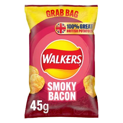 Picture of Walkers Snack Smoky Crisps 45gm