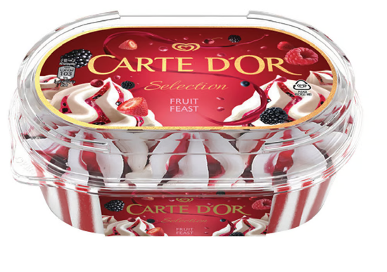 Picture of Wall's Ice Cream Carte D'Or Fruits Feast 800ml