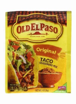 Picture of Old EL Paso Seasoning Spice Mix Beef Tacos Mild 25gm