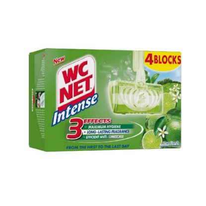 Picture of WC Net Intense Blocks Lime Fresh 136gm, Pack of 4