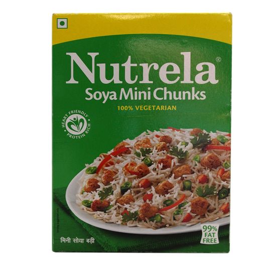 Picture of Nutrela Soya Mini Chunks 100% Vegetarian 220gm