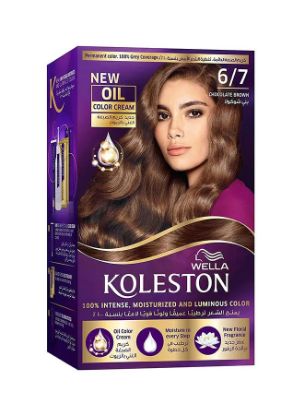 Picture of Koleston Hair Color Cream Chocolate Brown 6/7 1pc