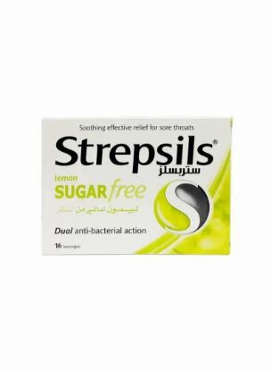 Picture of Strepsils Lemon Sugar Free 16's