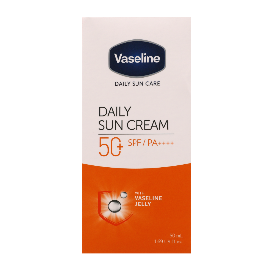 Picture of Vaseline Daily Sun Care Cream 50+SPF With Vaseline Jelly 50ml