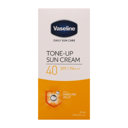 Picture of Vaseline Daily Sun Care Tone Up Sun Cream 40-SPF With Vaseline Jelly 50ml