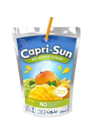 Picture of Capri Sun No Added Sugar Mango Juice Drink (10x200ml)