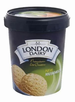 Picture of London Dairy Premium Ice Cream New Muskmelon 500ml