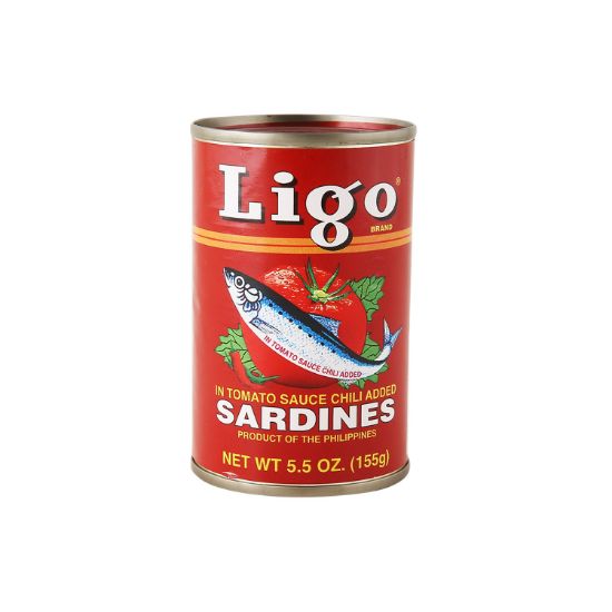 Picture of Ligo Sardines In Tomato Sauce & Chili 155gm