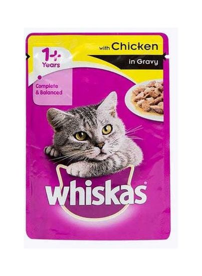 Picture of Whiskas Cat Food Chicken In Gravy 80gm