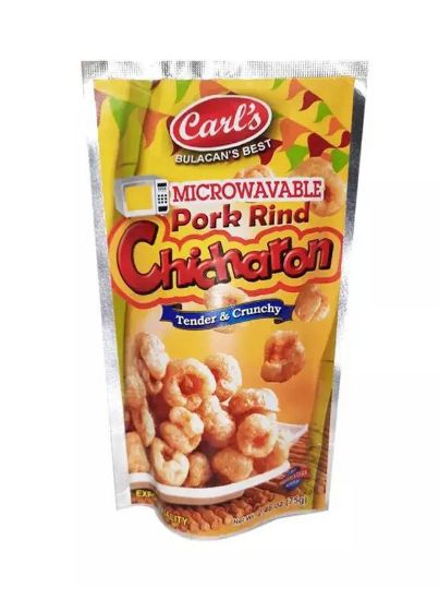 Picture of Carl's Chicharon Pork Rind Tender & Crunchy 75gm