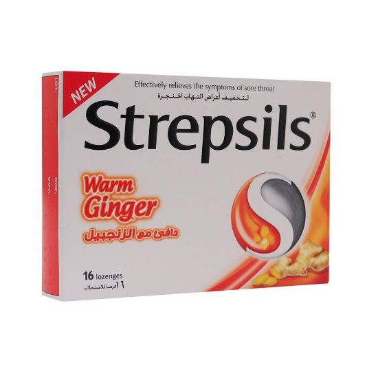 Picture of Strepsils Warm Ginger 16's