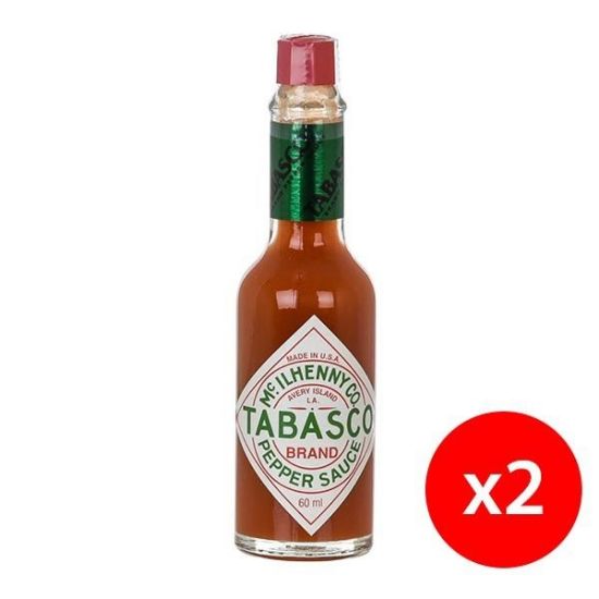 Picture of Tabasco Pepper Sauce 2x60Ml