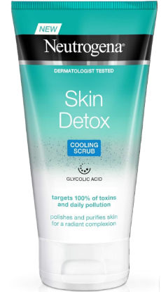 Picture of Neutrogena Face Wash Skin Detox Cooling Scrub 150ml