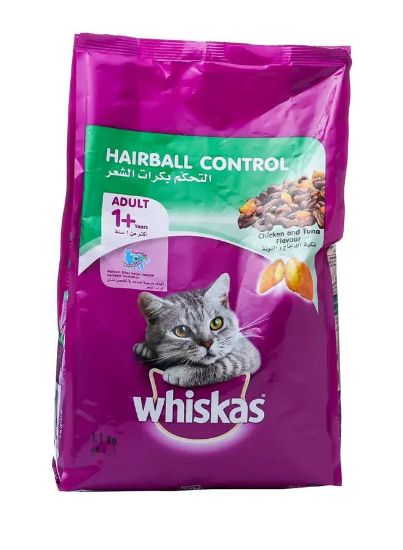 Picture of Whiskas Hairball Control Chicken & Tuna 1.1kg