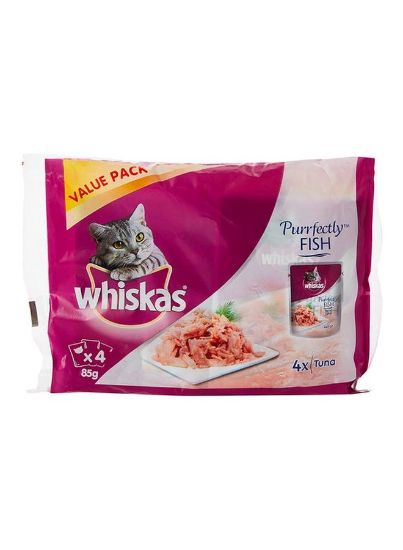 Picture of Whiskas Perfectly Fish Tuna Multipack 4x85gm