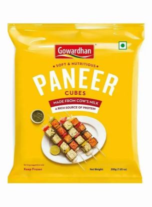 Picture of Gowardhan Frozen Paneer Cubes 200gm