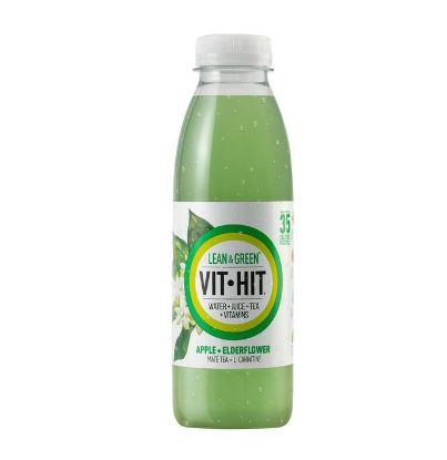 Picture of Vit Hit Drink Lean & Green Apple Elderflower 500ml