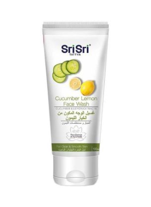 Picture of Sri Sri Tattva Face Wash Cucumber Lemon 100ml