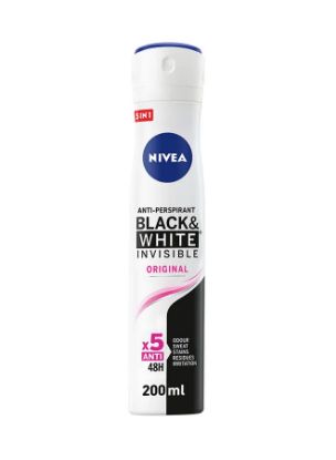 Picture of Nivea Woman Black & White Invisible Original Deodorant Spray 200ml