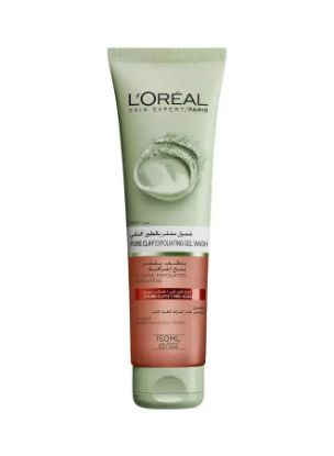 Picture of L'Oreal Paris Pure Clay Exfoliating Gel Wash With Red Algae 150ml