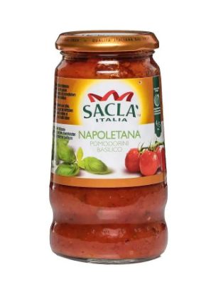 Picture of Sacla Italia Napoletana Pomodorini Basilico 420gm