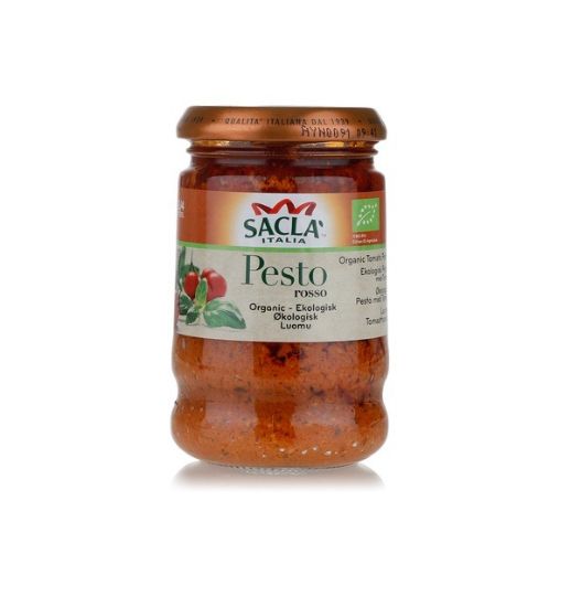 Picture of Sacla Italia Organic Tomato Pesto Rosso 190gm