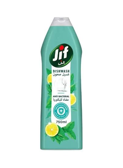 Picture of Jif Dish Washer Anti Bacterial Mint & Lemon 750ml