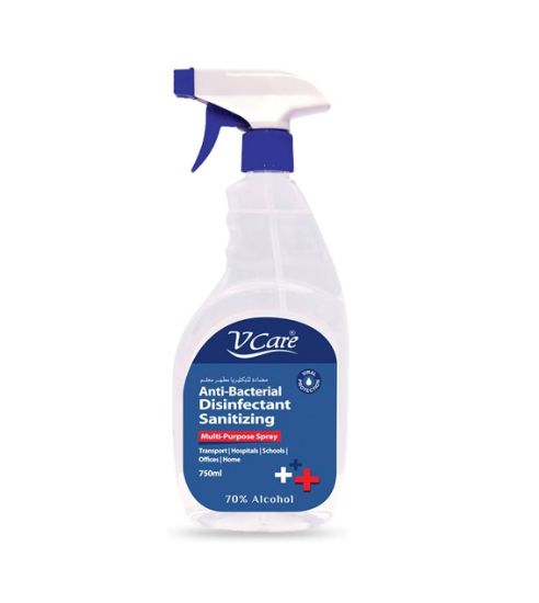 Picture of Vcare Antibacterial Disinfectant Sanitizing Spray 750ml